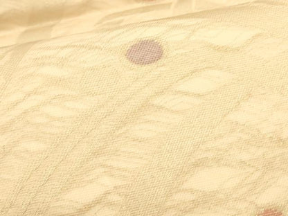 平和屋着物＊夏物 六通柄袋帯 露芝文 金糸 正絹 逸品 DAAT1571cm