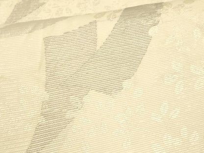 平和屋着物＊夏物 六通柄袋帯 短冊草葉文 銀糸 正絹 逸品 DAAT1666cm