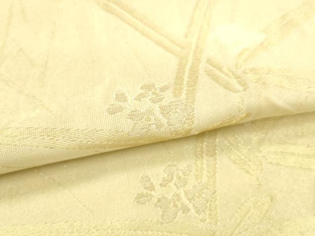 平和屋着物＊夏物 六通柄袋帯 草花文 金銀糸 正絹 逸品 DAAT1673cm