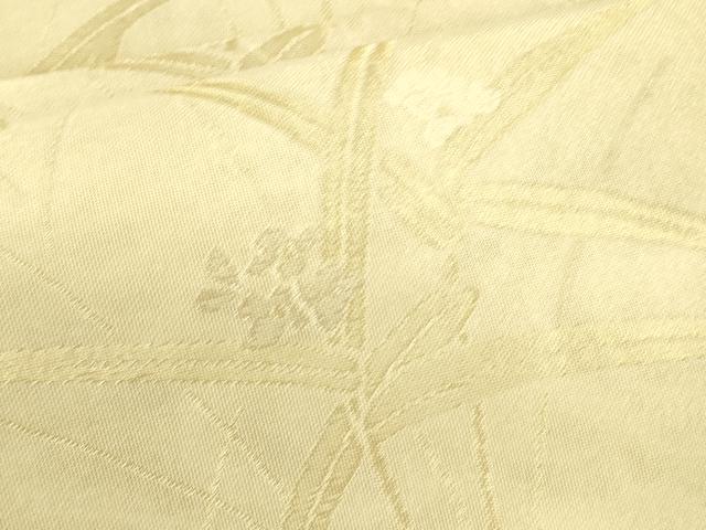 平和屋着物＊夏物 六通柄袋帯 草花文 金銀糸 正絹 逸品 DAAT1673cm
