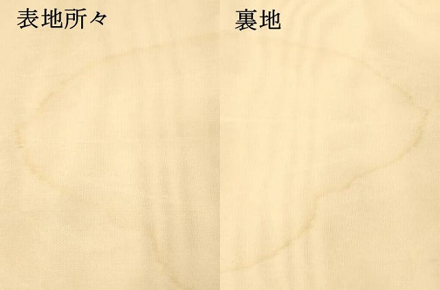 平和屋着物＊夏物 六通柄 京袋帯 樹林文 銀糸 正絹 逸品 DAAT1903cm