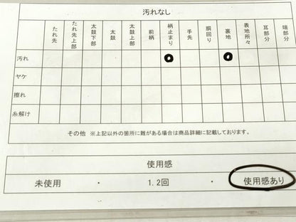 平和屋着物◎六通柄袋帯　重ね山風景文　金銀糸　正絹　逸品　DAAT2386qa