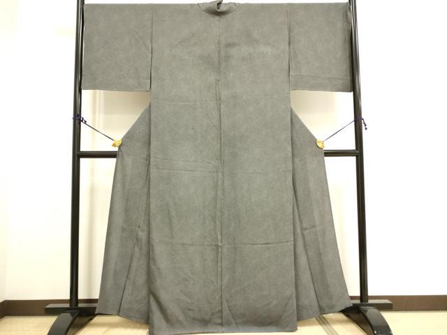 平和屋着物▽江戸小紋 単衣 鮫小紋柄 やまと謹製 正絹 逸品 DAAT4427du