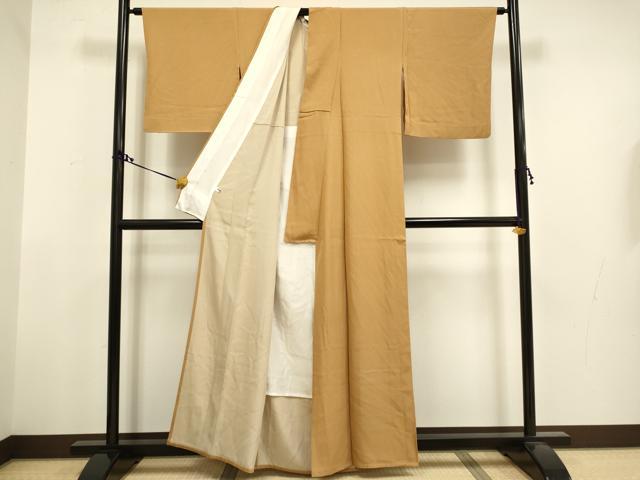 平和屋着物▽江戸小紋 単衣 鮫小紋柄 正絹 逸品 DAAT4439du