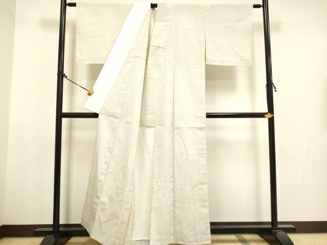 平和屋着物▽本塩沢 単衣 110亀甲 斜線文 正絹 逸品 DAAT4442du
