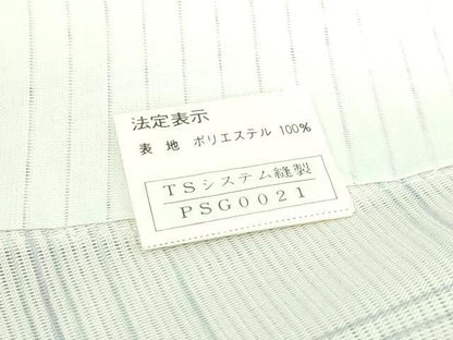平和屋着物＊夏物 小紋 絽 草花文 洗える着物 DAAQ4541sfm