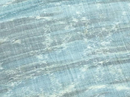 平和屋着物＊夏物　小千谷ちぢみ　霞文　麻　逸品　DAAW0945op