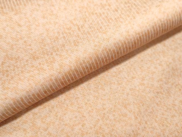 平和屋着物▽上質な小紋　単衣　霞文　正絹　逸品　DAAT6518op