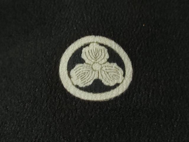 平和屋着物■豪華黒留袖 駒刺繍 刺繍 孔雀松文 金銀糸 正絹 逸品 DAAT7561ob