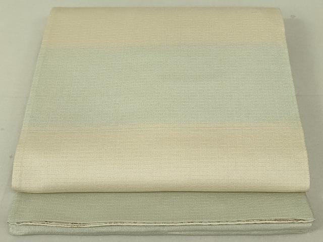 平和屋着物●両面 六通柄袋帯 花間道 金銀糸 正絹 逸品 DAAT7750ob