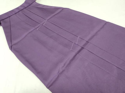 平和屋着物●女性 行灯袴 総刺繍 束ね草花文 桑の実色 金銀糸 卒業式 洗える着物 DAAT7953ob