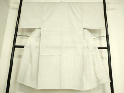 平和屋着物▽男性 本塩沢 単衣 蚊絣 正絹 逸品 DAAT9002az