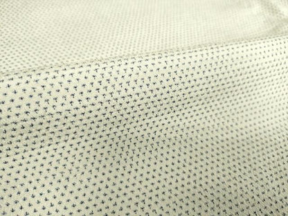 平和屋着物▽男性 本塩沢 単衣 蚊絣 正絹 逸品 DAAT9002az
