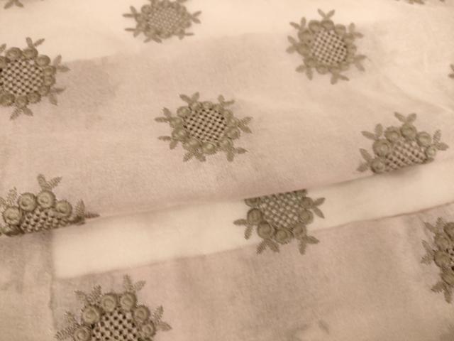 平和屋着物▽中国三大刺繍 スワトウ刺繍 汕頭刺繍 総刺繍 羽織 スリーシーズン 春夏秋 塵除け 舞花 DAAT9020az