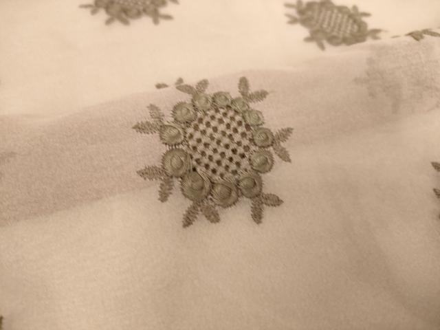 平和屋着物▽中国三大刺繍 スワトウ刺繍 汕頭刺繍 総刺繍 羽織 スリーシーズン 春夏秋 塵除け 舞花 DAAT9020az