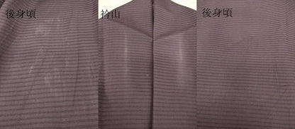 平和屋着物▽松尾光琳 訪問着 無双 絽袷 絽×絽 銀花 銀彩 正絹 逸品 DAAT9111az