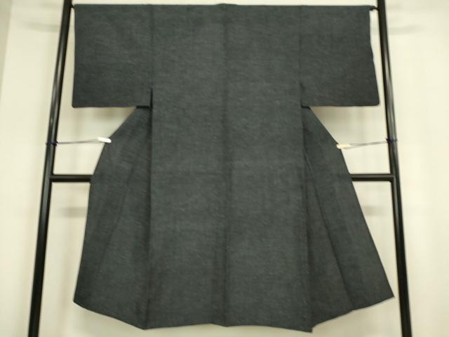 平和屋着物▽男性　紬　単衣　アンサンブル　霞文　正絹　逸品　DAAT9148az
