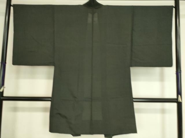 平和屋着物▽男性 長羽織 スリーシーズン 春夏秋 塵除け 蝋色 正絹 逸品 DAAT9154az