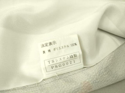 平和屋着物▽小紋 単衣 草花文 洗える着物 DAAT9168az