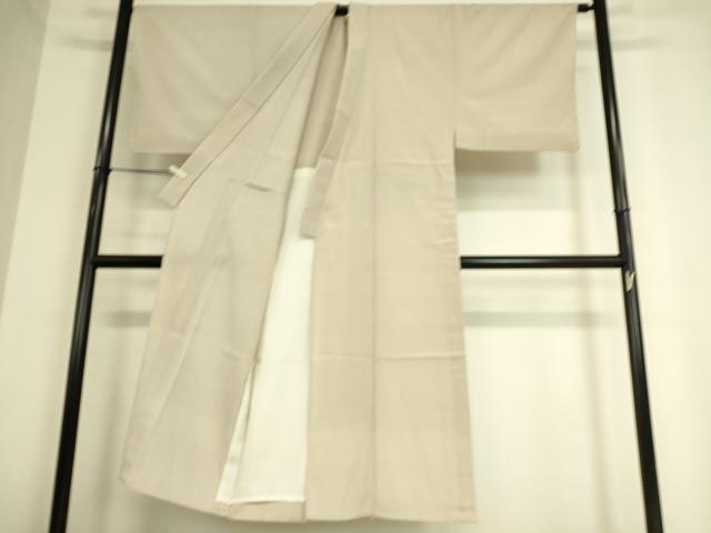 平和屋着物▽男性 本塩沢 単衣 110亀甲 正絹 逸品 DAAT9210az