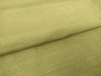 平和屋着物▽上質な紬 単衣 柳茶色 正絹 逸品 DAAT9225az
