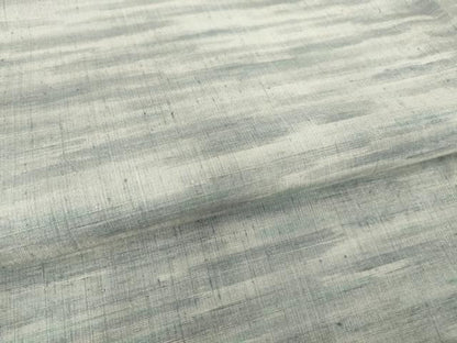 平和屋着物▽上質な紬　単衣　霞文　正絹　逸品　DAAT9242az