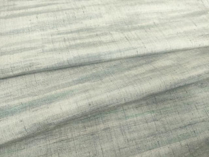 平和屋着物▽上質な紬　単衣　霞文　正絹　逸品　DAAT9242az