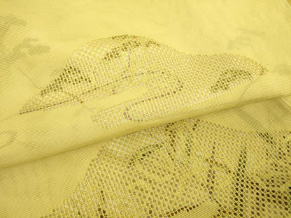 平和屋着物▽羽織 スリーシーズン 春夏秋 塵除け 絽袷 絽×絽 流水松文 正絹 逸品 DAAT9252az