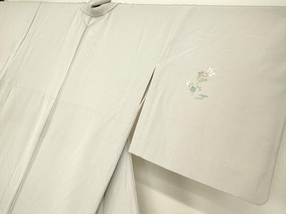 平和屋着物▽訪問着 単衣 友禅 籬花文 暈し染め 正絹 逸品 DAAT9258az