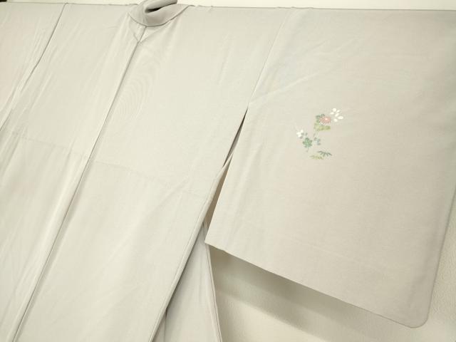 平和屋着物▽訪問着 単衣 友禅 籬花文 暈し染め 正絹 逸品 DAAT9258az