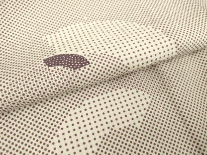 平和屋着物▽上質な小紋 単衣 地紙重ね文 正絹 逸品 DAAT9342az