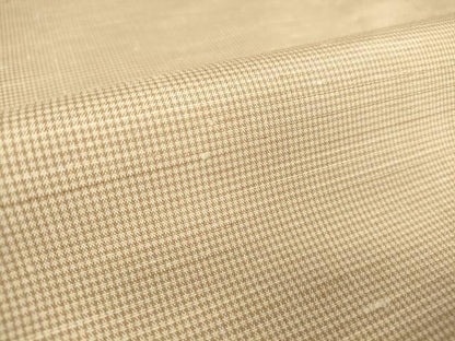 平和屋着物▽上質な紬 単衣 格子 正絹 逸品 DAAT9346az