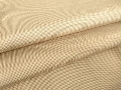 平和屋着物▽上質な紬 単衣 格子 正絹 逸品 DAAT9346az