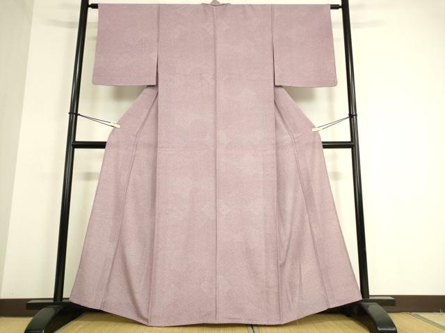 平和屋着物▽江戸小紋　単衣　寄せ小紋柄　正絹　逸品　DAAT9348az