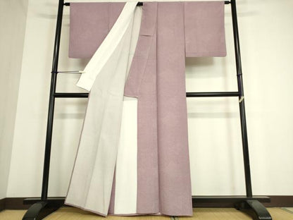 平和屋着物▽江戸小紋　単衣　寄せ小紋柄　正絹　逸品　DAAT9348az