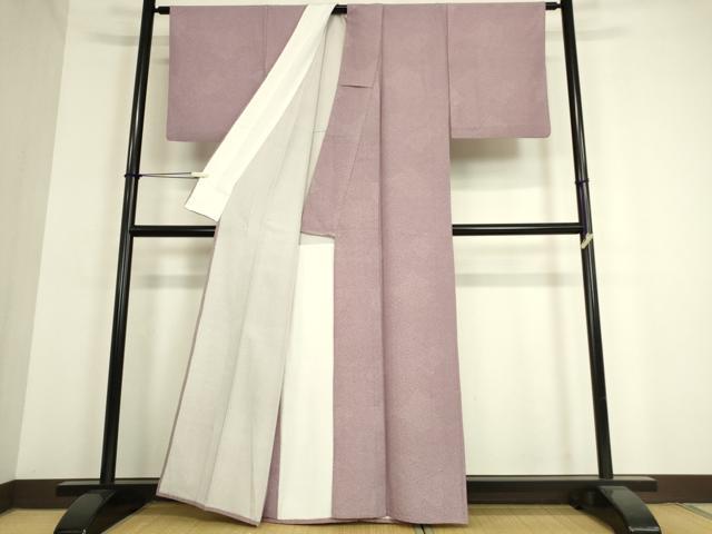 平和屋着物▽江戸小紋　単衣　寄せ小紋柄　正絹　逸品　DAAT9348az