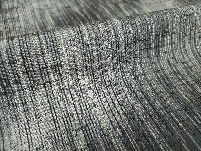 平和屋着物▽上質な紬 単衣 霞文 正絹 逸品 DAAT9353az