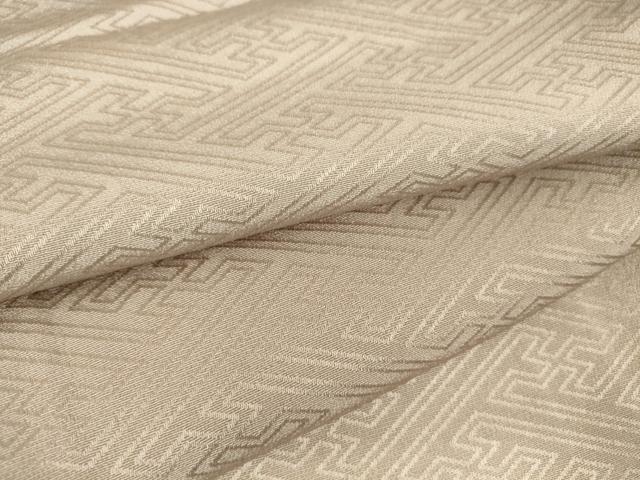 平和屋着物▽上質な小紋 単衣 紗綾型地紋 暈し染め 正絹 逸品 DAAT9359az
