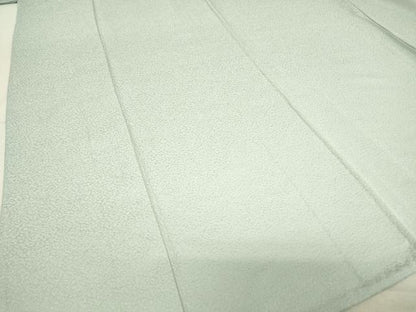 平和屋着物▽上質な色無地 単衣 紋意匠 水色 正絹 逸品 DAAT9380az