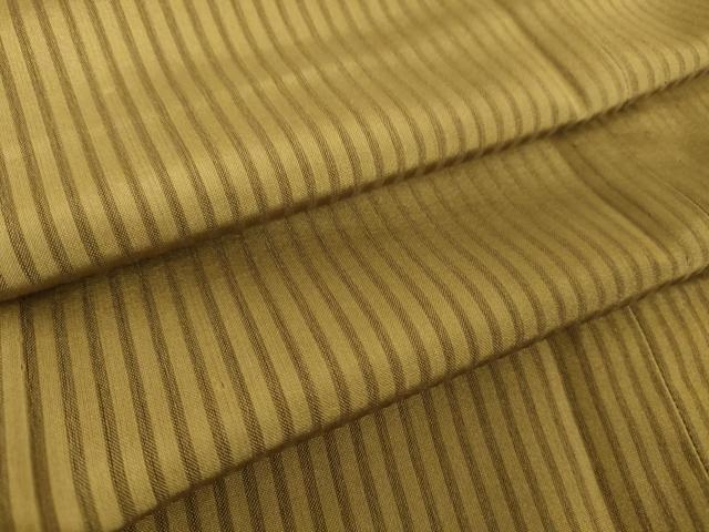 平和屋着物▽道行コート スリーシーズン 春夏秋 塵除け 縞 ロング丈 正絹 逸品 DAAT9395az
