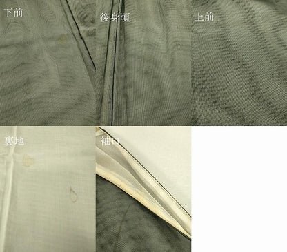 平和屋着物▽訪問着 無双 紗袷 紗×紗 萩文 金彩 正絹 逸品 DAAT9479az