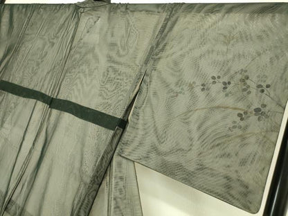 平和屋着物▽訪問着 無双 紗袷 紗×紗 萩文 金彩 正絹 逸品 DAAT9479az