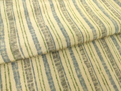 平和屋着物▽上質な小紋 単衣 縞 正絹 逸品 DAAT9482az