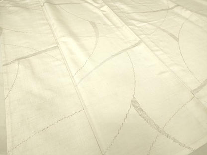 平和屋着物▽上質な紬 単衣 変わり斜線文 正絹 逸品 DAAT9483az