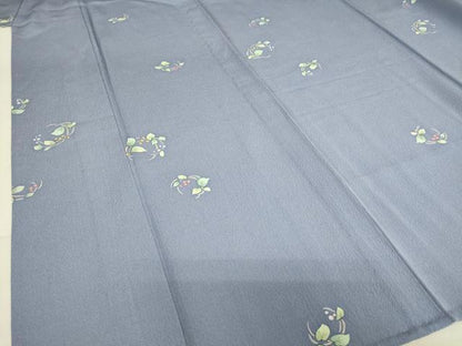 平和屋着物▽上質な小紋　単衣　南天丸文　正絹　逸品　DAAT9521az
