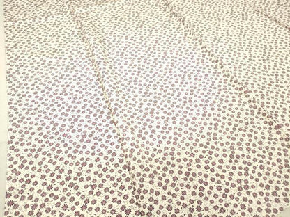 平和屋着物▽上質な小紋 単衣 花唐草文 正絹 逸品 DAAT9632az