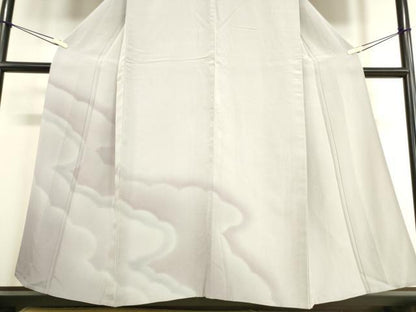 平和屋着物▽訪問着 単衣 雲霞文 暈し染め 正絹 逸品 DAAT9645az