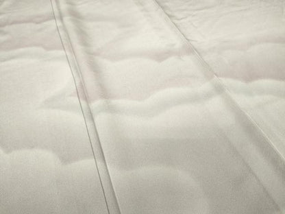 平和屋着物▽訪問着 単衣 雲霞文 暈し染め 正絹 逸品 DAAT9645az
