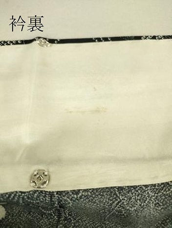 平和屋着物▽上質な小紋 単衣 風景花文 黒地 正絹 逸品 DAAT9663az
