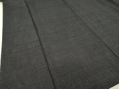 平和屋着物▽男性　結城紬　単衣　80亀甲　総詰　正絹　逸品　DAAT9669az